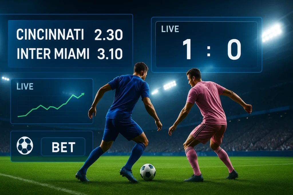 Cincinnati Vs Inter Miami – Full Match Preview, Odds Breakdown and Smart Betting Guide