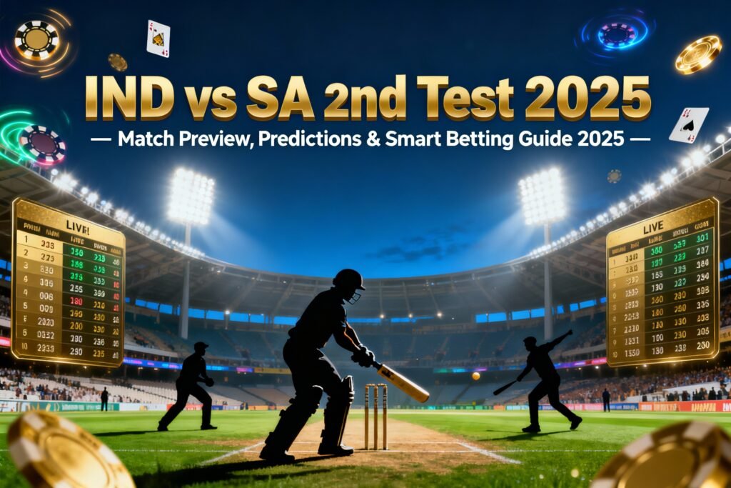 Ind Vs Sa 2nd Test – Match Preview, Predictions & Smart Betting Guide for 2025