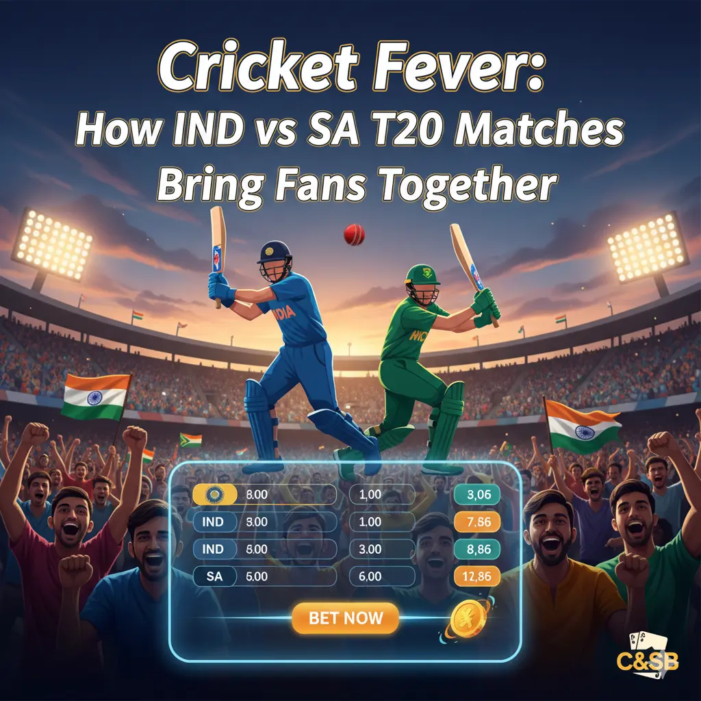 Cricket Fever: How IND vs SA T20 Matches Bring Fans Together