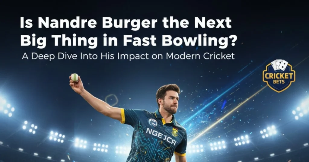 Is Nandre Burger the Next Big Thing in Fast Bowling? A Deep Dive Into His Impact on Modern Cricket