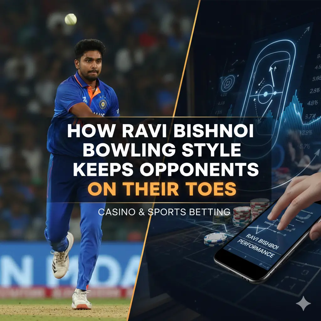 How Ravi Bishnoi  Bowling Style Keeps Opponents on Their Toes
