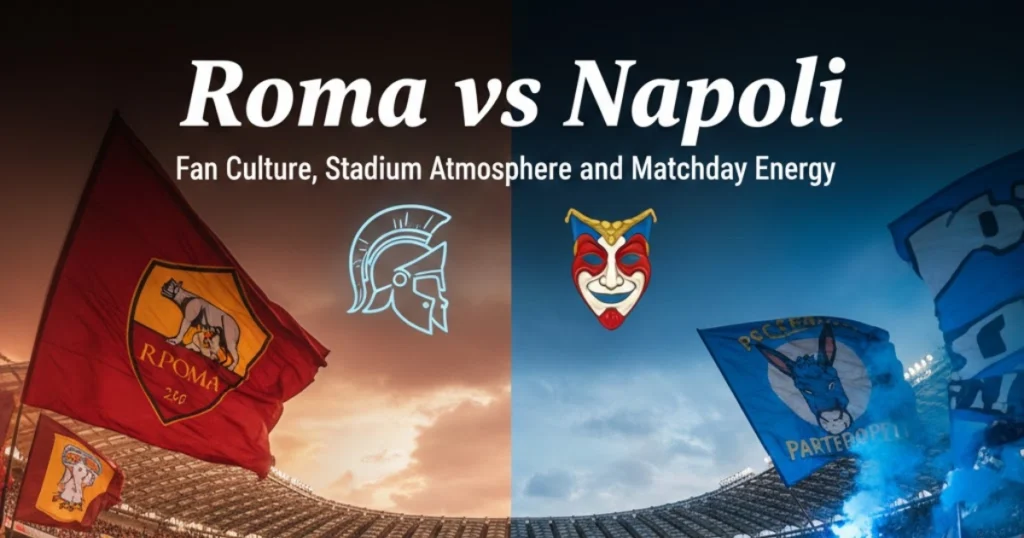 Roma vs Napoli: Fan Culture, Stadium Atmosphere, and Matchday Energy