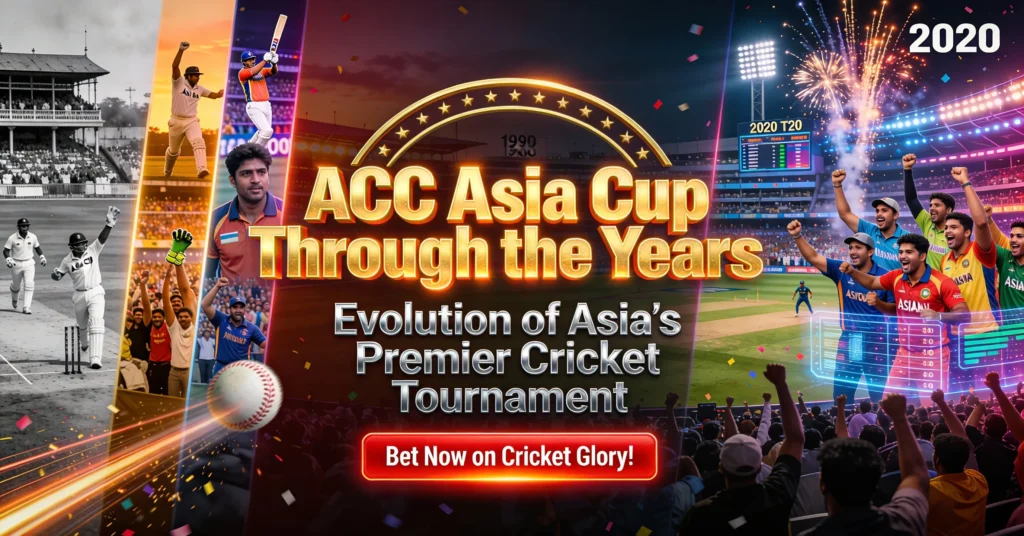 ACC Asia Cup Through the Years: Evolution of Asia’s Premier Cricket Tournament
