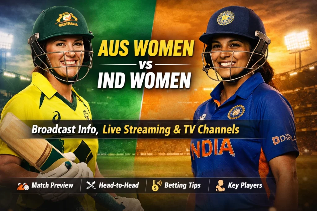 Aus Women vs Ind Women: Broadcast Details, Live Streaming & TV Channels