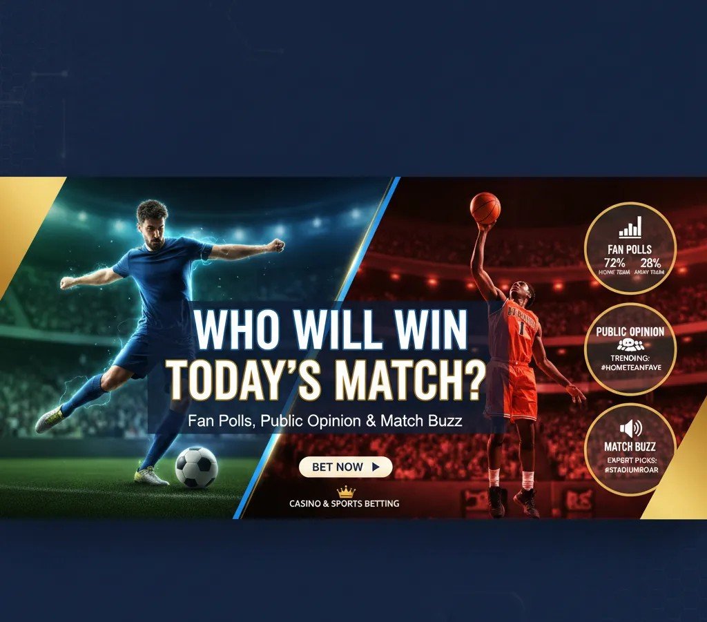 Who Will Win Today Match: Fan Polls, Public Opinion & Match Buzz