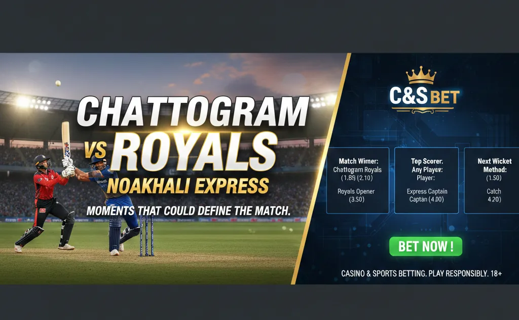 Chattogram Royals vs Noakhali Express: Moments That Could Define the Match