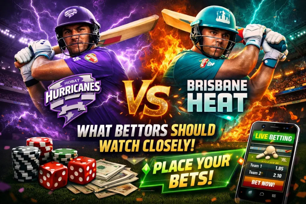 Hobart Hurricanes vs Brisbane Heat: What Bettors Should Watch Closely