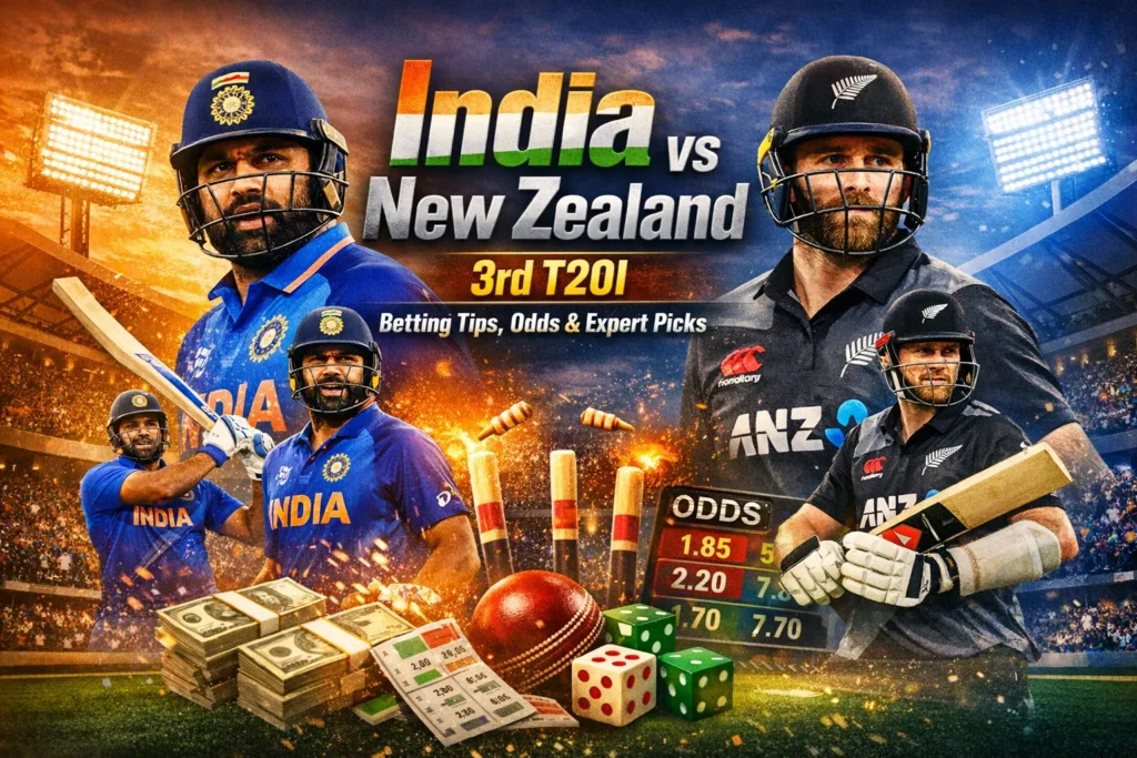 India vs New Zealand 3rd T20I — Betting Tips, Odds Comparison & Expert Picks