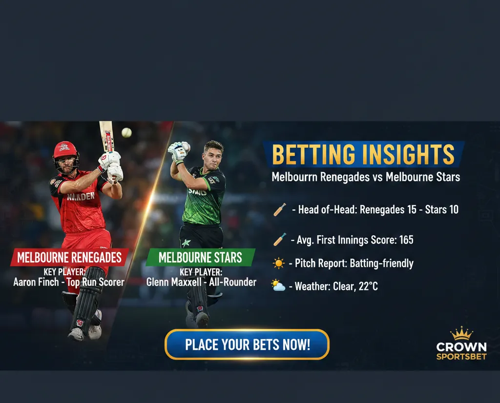 Melbourne Renegades vs Melbourne Stars