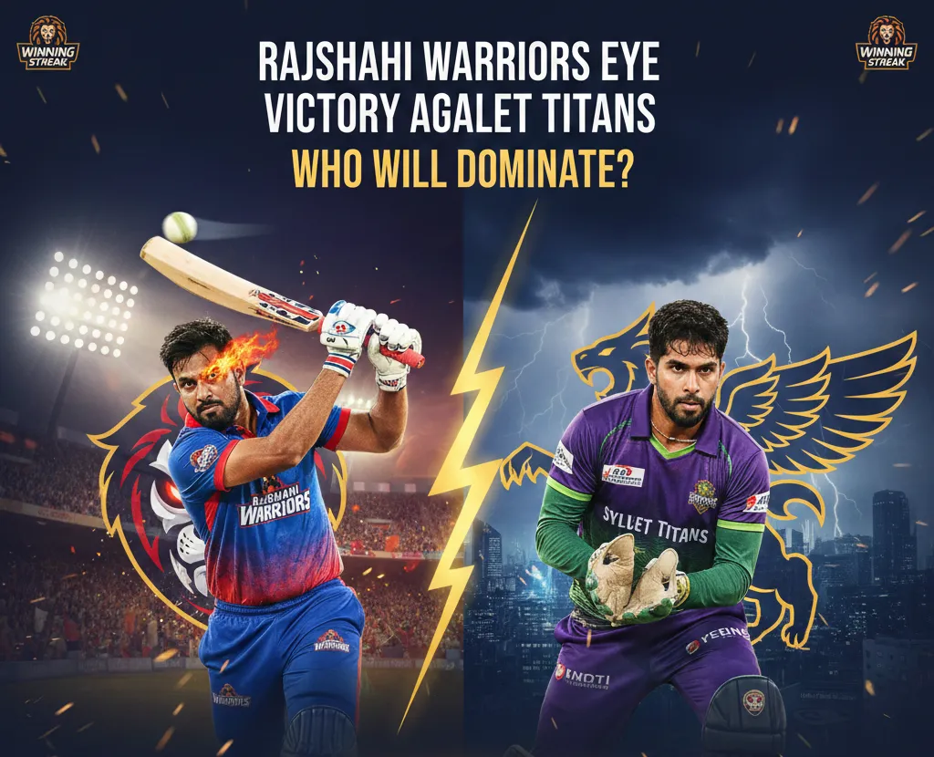 Rajshahi Warriors Eye Victory Against Sylhet Titans – Who Will Dominate?