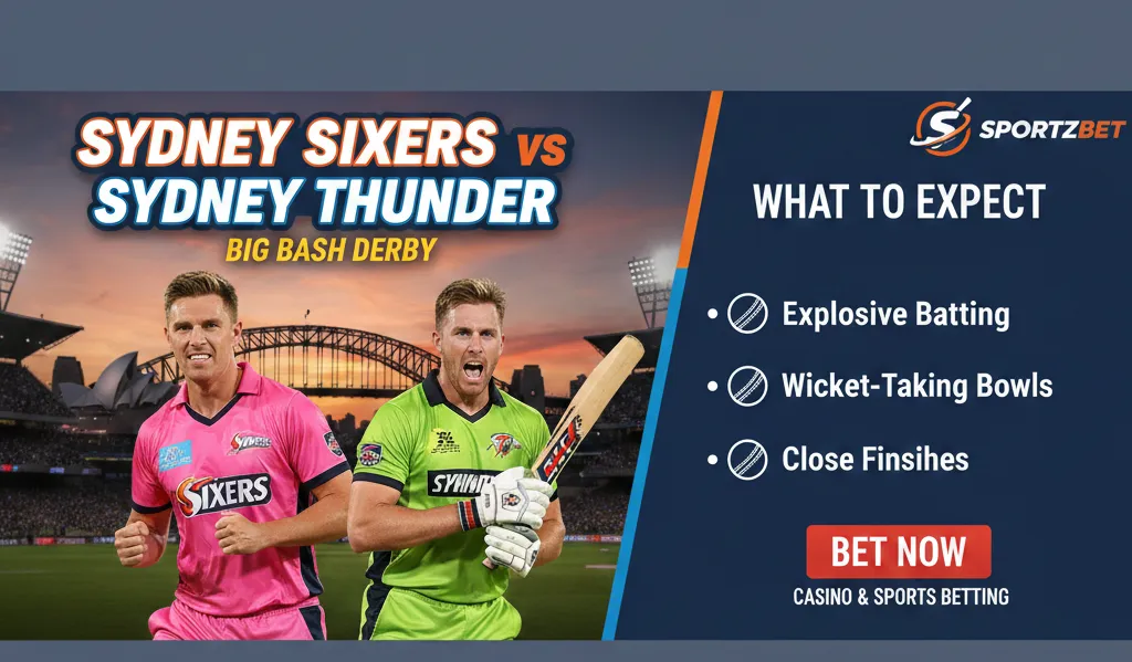 Sydney Sixers vs Sydney Thunder