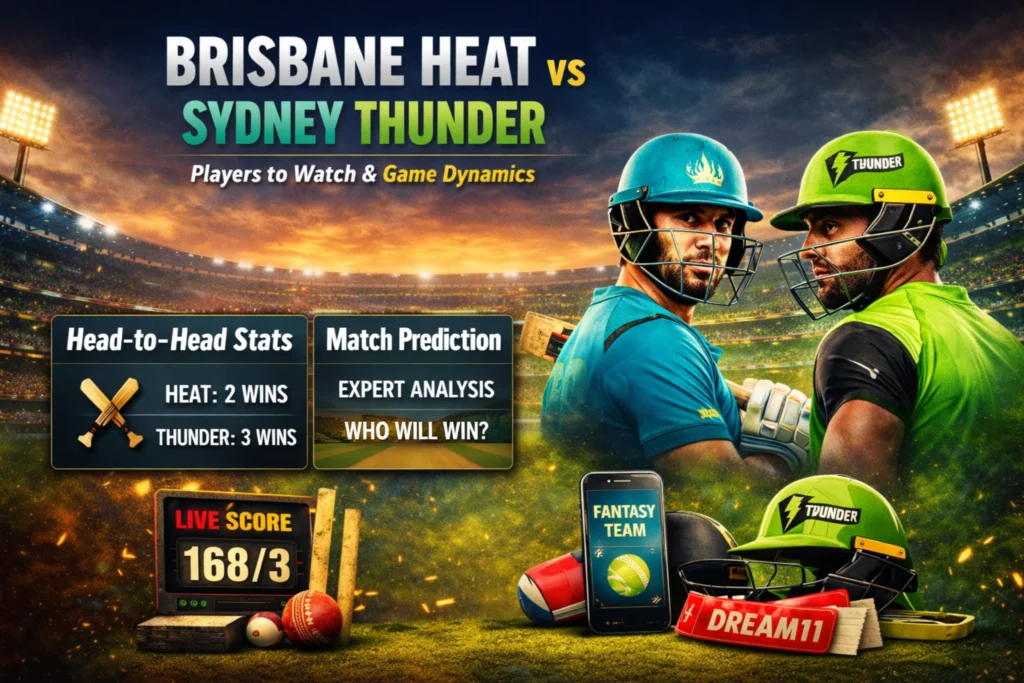 Brisbane Heat vs Sydney Thunder: Players to Watch and Game Dynamics