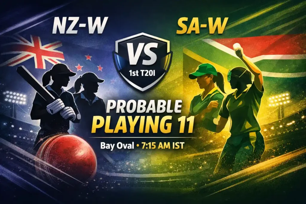 NZ-W vs SA-W 1st T20I Probable Playing 11